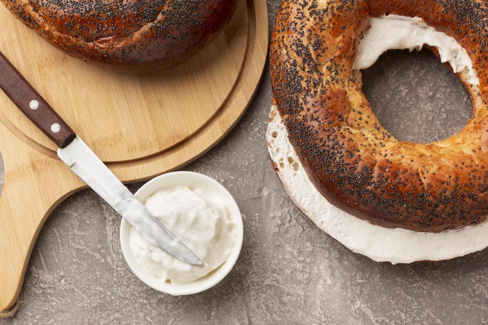 Skyr Verwendung Bagel