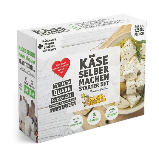 Käse selber machen Starter Set -Premium Edition-