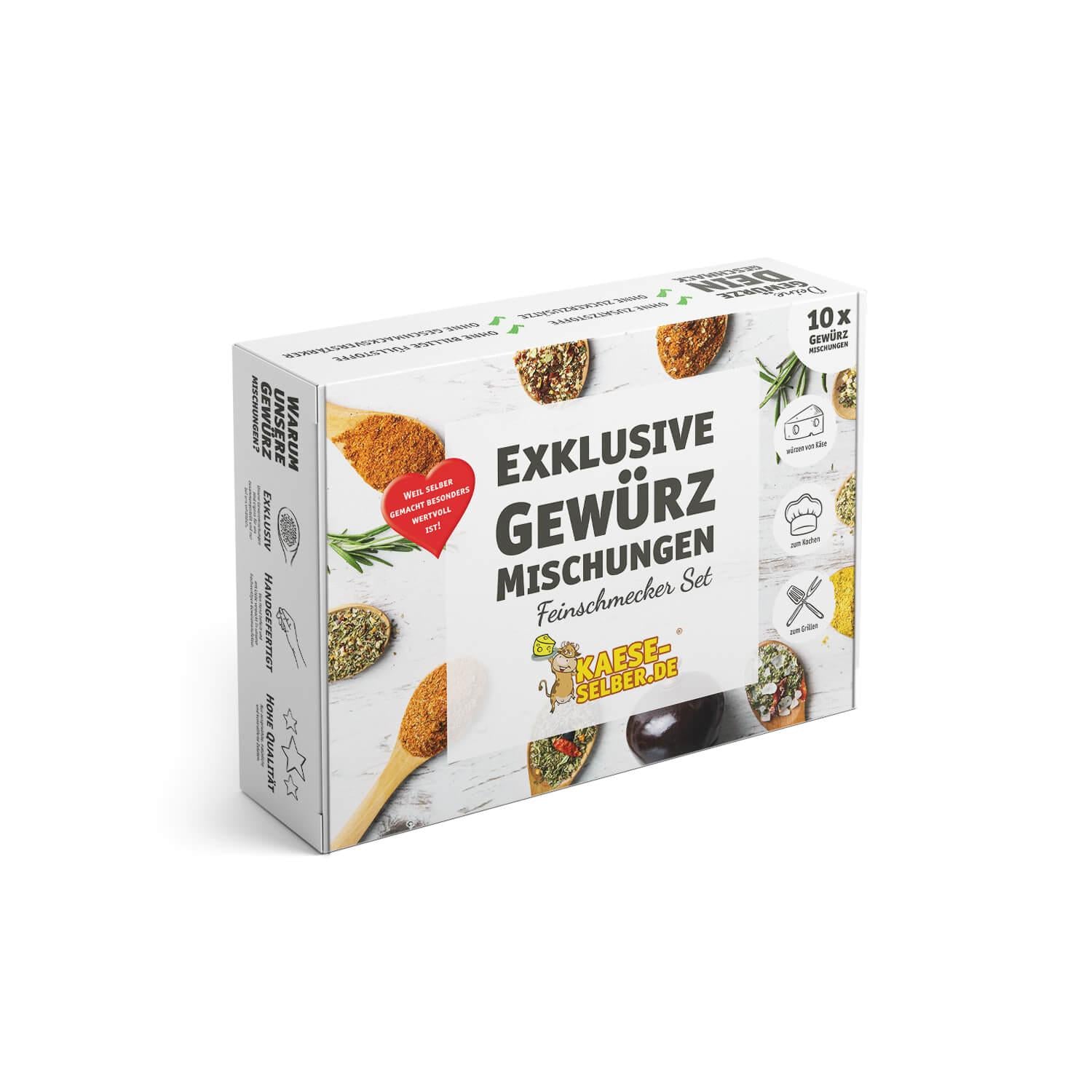 Exklusive Gewürzmischungen - Feinschmecker Set